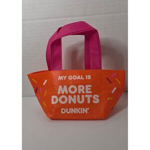 2026 Dunkin Donuts Mini Tote Viral Marketing Donut Bag